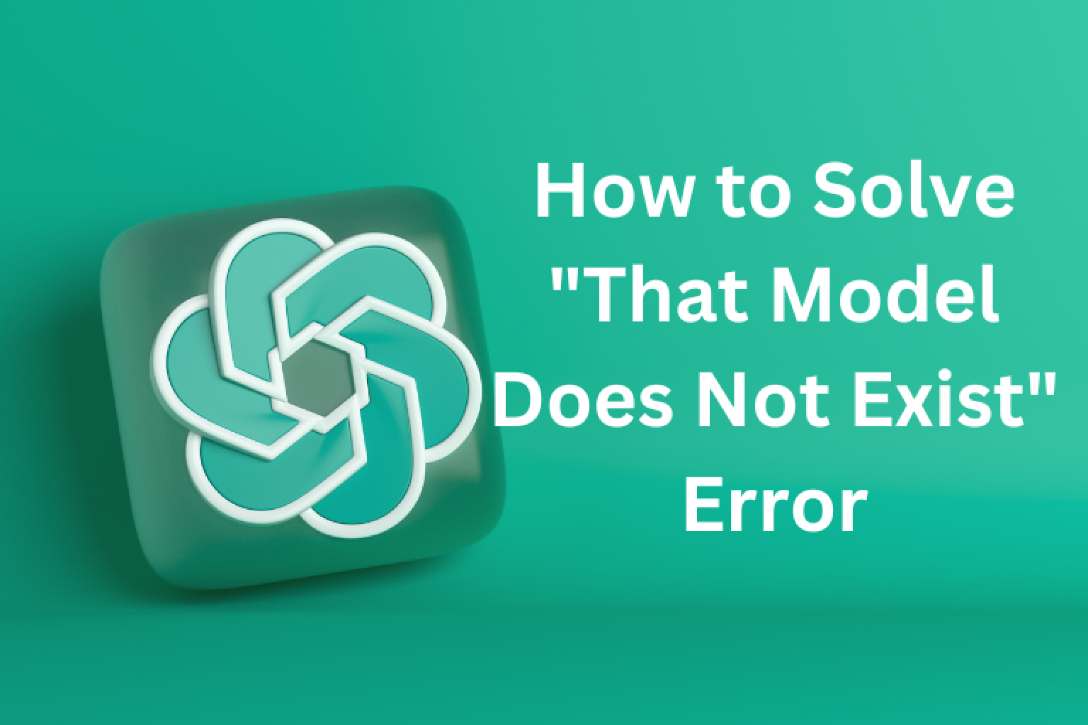 Entschlüsseln Sie das Rätsel hinter dem Fehler 'Dieses Modell existiert nicht' von OpenAI. Erfahren Sie, warum er auftritt, wie Sie ihn beheben können und erkunden Sie alternative Modelle. Tauchen Sie in reale Erfahrungen ein und werden Sie Experte im Umgang mit OpenAI-Fehlern.
