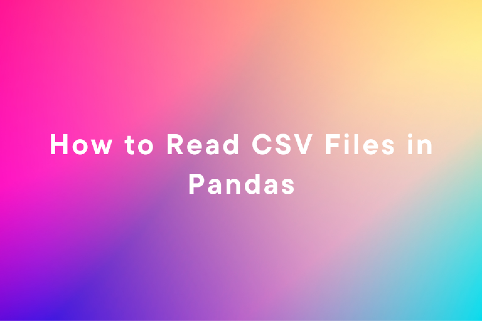 データ視覚化のボーナス ツールとして PyGWalker を使用して、列/行のスキップ、列の選択、データ型の設定など、Pandas で CSV ファイルを読み取る方法を学びます。